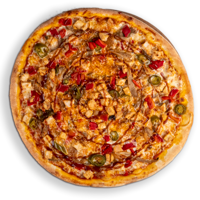 Tavuklu Barbekü Soslu Pizza