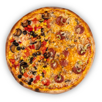 Dört Mevsim & Sucuklu Pizza
